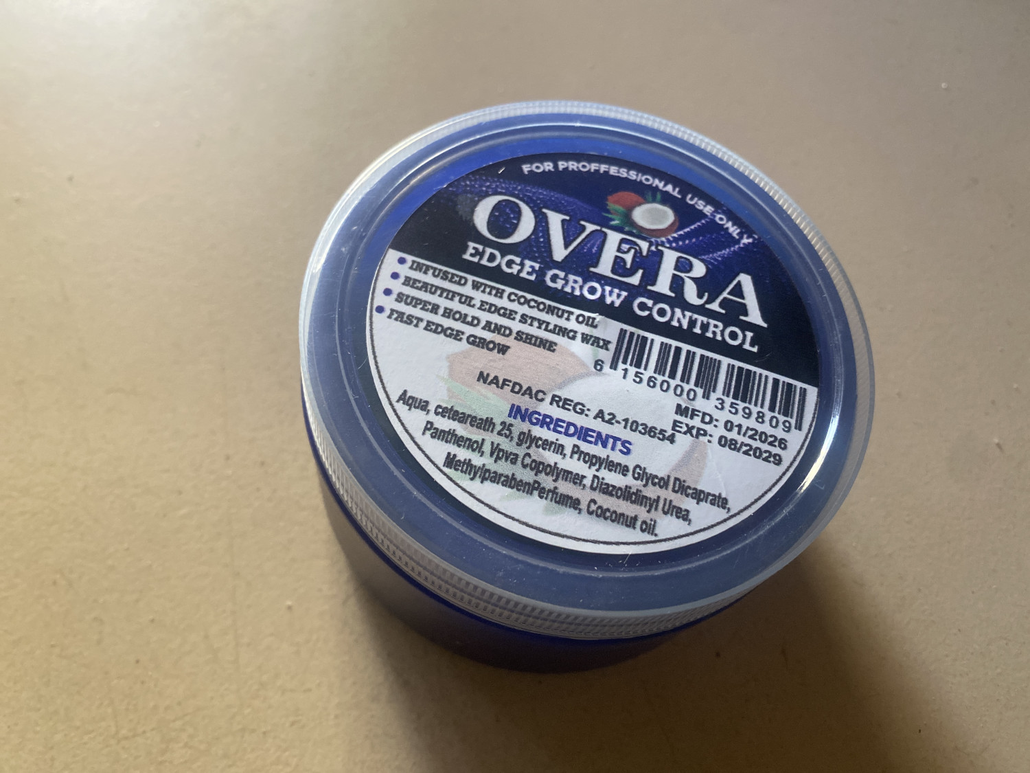 Overa edge grow control