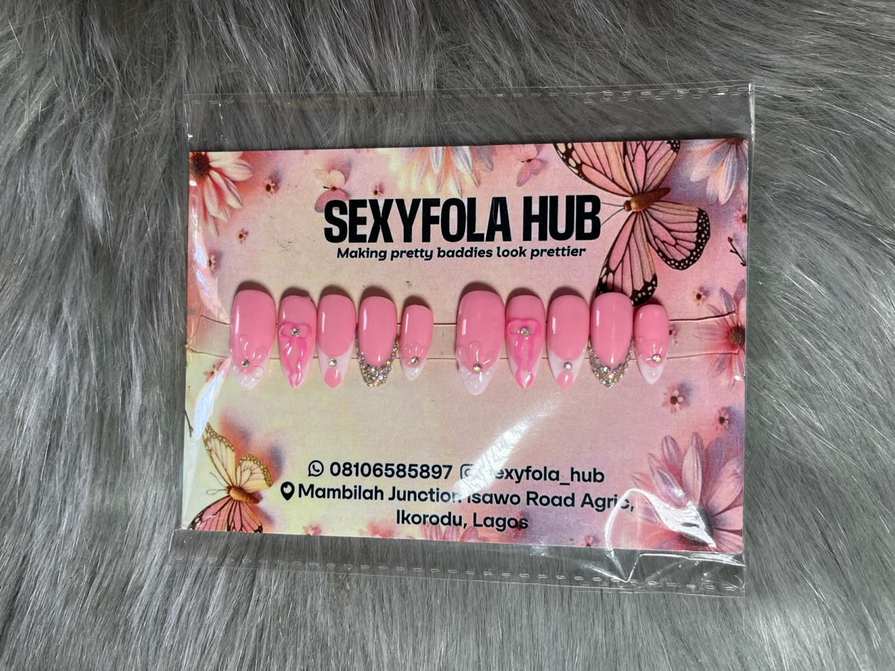 Almond pinky stone.