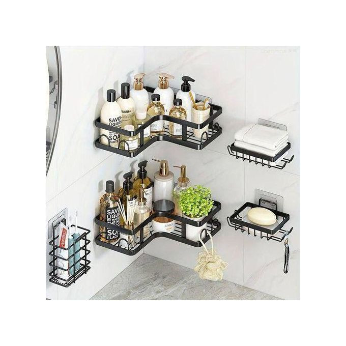 5 in 1 Bathroom Corner Rack