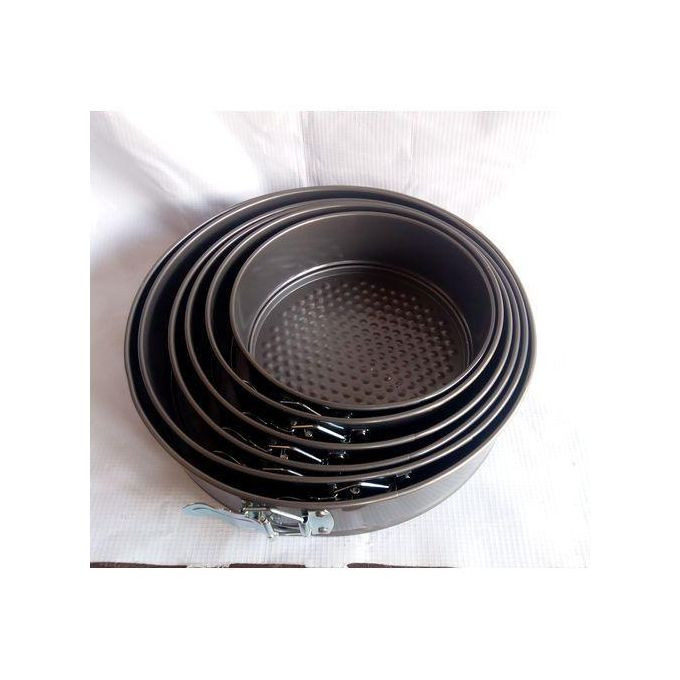Round Shaped Baking Pan / Cake Mold - 6 Sets